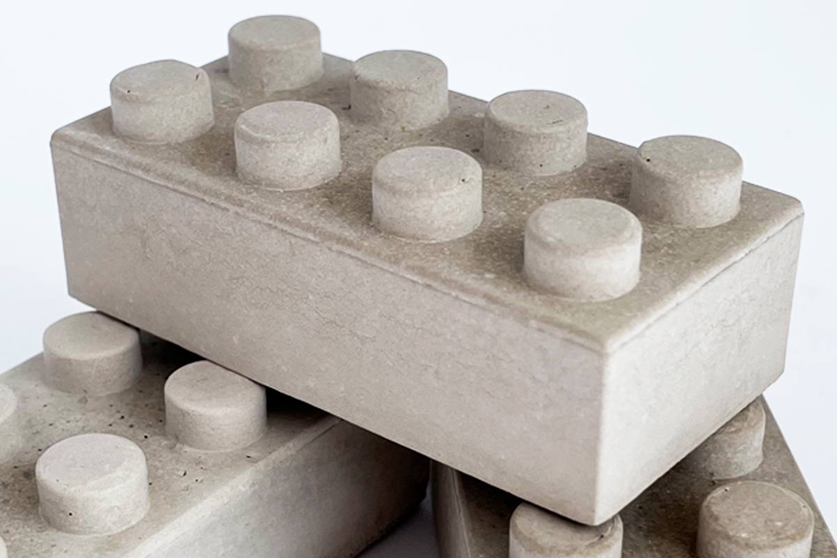Lego-Steine aus Beton